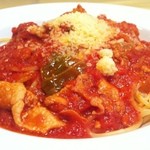 イタリア料理屋 タント ドマーニ - 牛バラ肉とキャベツのトマトソース