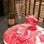 神戸牛・松阪牛一頭買い 銀座 しゃぶ輝 - 