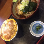 Maruhachi Soba - 日替りカツ丼セット（＾∇＾）