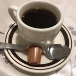 グリルニューコトブキ - カニコロッケ定食：デミコーヒー