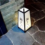 鮨 さかい - さかいさん、ビル１階の行灯