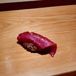 鮨 さかい - トロは大間の施網、１３９kg