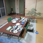 岡田屋 - 此処でのお食事は一階のお座敷で頂く事になりました。
