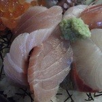 味処 佐とう - 201203 佐とう　海鮮丼＋大盛無料＝850円　拡大②.jpg