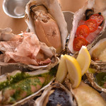 “Grilled” Oyster /arrangement