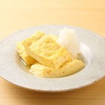 Kuriyama Town Corn Egg Rolled Egg with Dashi Soup