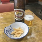 中華料理　しまむら - ビール大瓶＠550円