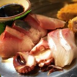 壱豚 - 刺身は4種類