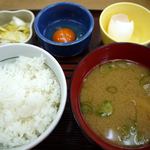 Nakau - とん汁定食 ￥２９０－