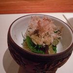 島之内 一陽 - 春野菜と子持ち昆布