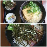 讃岐製麺 - ◆きつねうどん、まぐろ漬けご飯◆♪