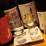 Sake set 4 types