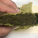 十勝あんこのサザエ - 薄皮鯛焼 抹茶あん