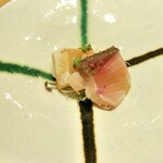 鮨 青海 - 鰤の藁焼き造り