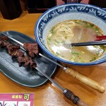 蘭州拉麺店 火焔山 - 一緒に食べる。