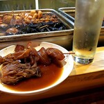 博多のおでん - ハイボール&スジ&舞茸