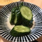 がばちょ - 胡瓜の糠漬け