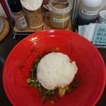 茉莉花 - ごはん(小)投入直後