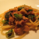 RISTORANTE IL NODO - 小坪の真蛸　渡辺農園さんの大根　アラビアータ