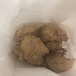 鶏笑 - 2019年11月26日　中津からあげ ムネ 100g 750円