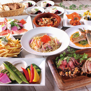 [Includes sparkling wine] 2H all-you-can-drink course 8 dishes from 5,000 yen