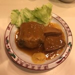 和風もつ料理 あらた - テールシチュー。