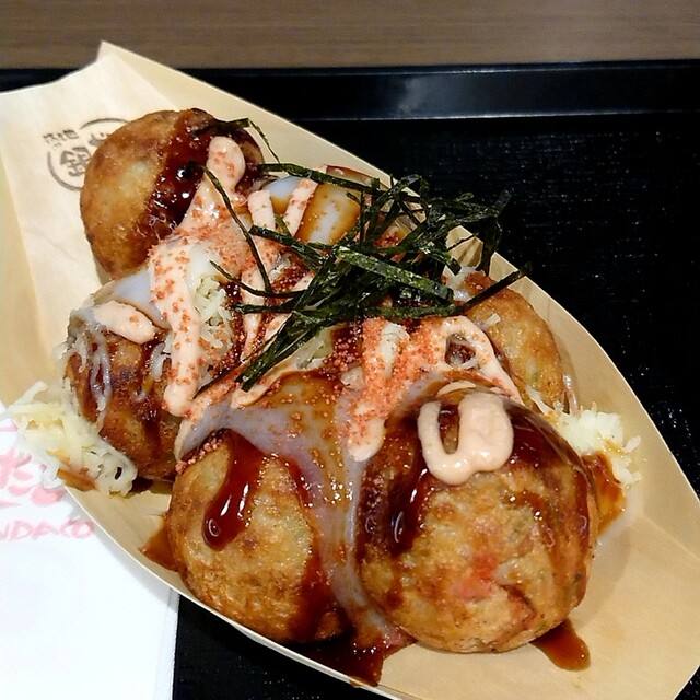 期間限定 焦がし醤油 もちチーズ明太 旭川駅前 By ブルーブルー３４ 築地銀だこ イオンモール旭川駅前店 旭川 たこ焼き 食べログ