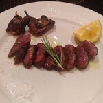 ズッペリア オステリア ピティリアーノ - 長良川のヒドリガモの炭火焼き