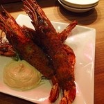 海老炉端 orb - ◆赤足海老（イリアンタイガー）フライ