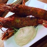 ◆赤足海老（イリアンタイガー）フライ