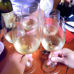 蜃気楼 - 白ワインで乾杯