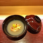 日々魚数寄 東木 - 五郎島金時のすり流し