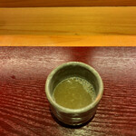 日々魚数寄 東木 - 熱々の甲羅酒