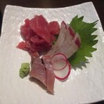 和食 聖 - ランチ　メインのお刺身