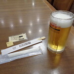 神谷バー - アサヒ生ビール 小 520円