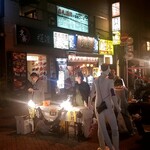 Akafudashuzou - お店の前でもハロウィン