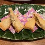 夜ノ焼魚 ちょーちょむすび - 【無花果とクリームチーズの春巻】★2019/11