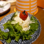 Wagyuuhorumon Sakaba Nikuduki - 普通のポテトサラダ