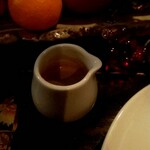 bar 藪 - 自家製ティラミスの後がけのエスプレッソ