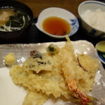 Jizakanaryourisagawa - 天婦羅定食
