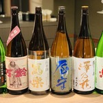 Kita Tougarashi - 銘柄日本酒も多数取り揃えております。