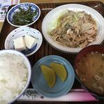 ひろちゃん - しょうが焼定食＝５００円 税込