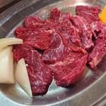 焼肉一番 - サガリ定食の肉