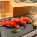 Chokotto Sushi Bettei - ・赤身、中トロ、大トロ