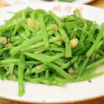 鵝肉城活海鮮 - 青菜炒め