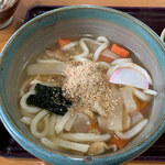 うどん商人つづみ屋 - ゴマ投入～