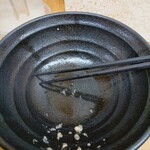 ふじ - お汁も全部ごちそうさま