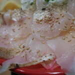 金沢海鮮丼 近江町ととと ポセイ丼 - 炙りのどぐろ