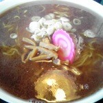 盧山 - 醤油ラーメン大盛　2012/3/11ver
