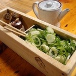 駒形どぜう - ねぎ